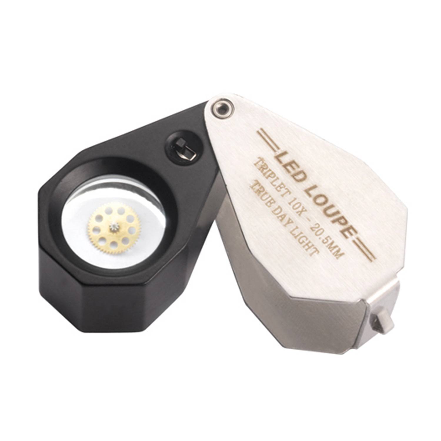 SELVA Lupe (10x) mit integrierter LED