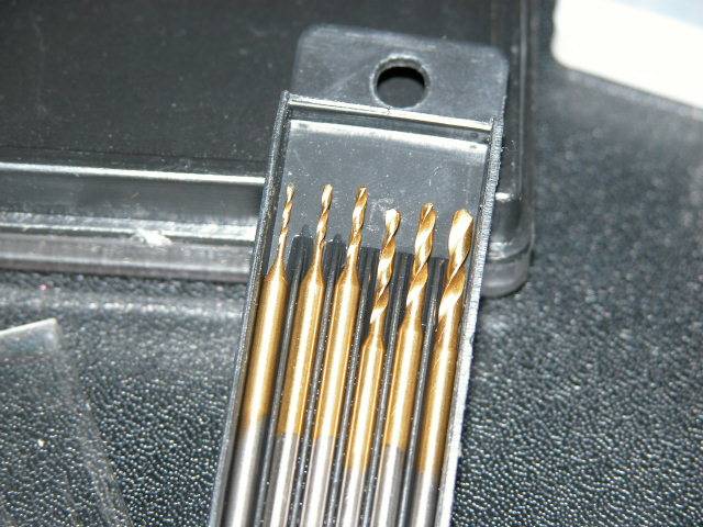 SELVA Super-TIN-Feinbohrersatz, 6-teilig