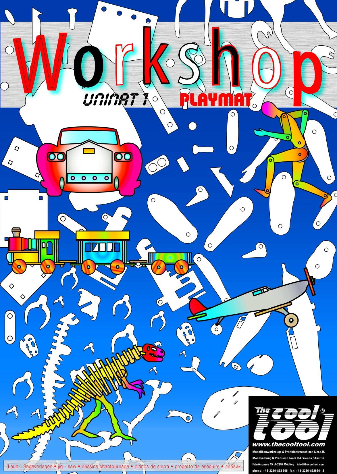 COOL TOOL PLAYMAKE und UNIMAT Workshop-Buch