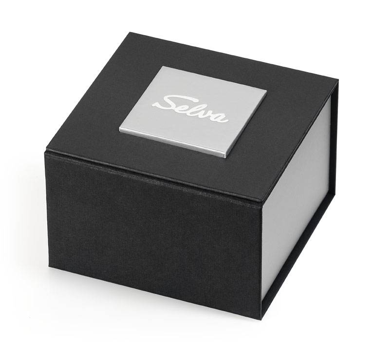 SELVA SELVA Herren-Armbanduhr »Ivo« - creme-rot