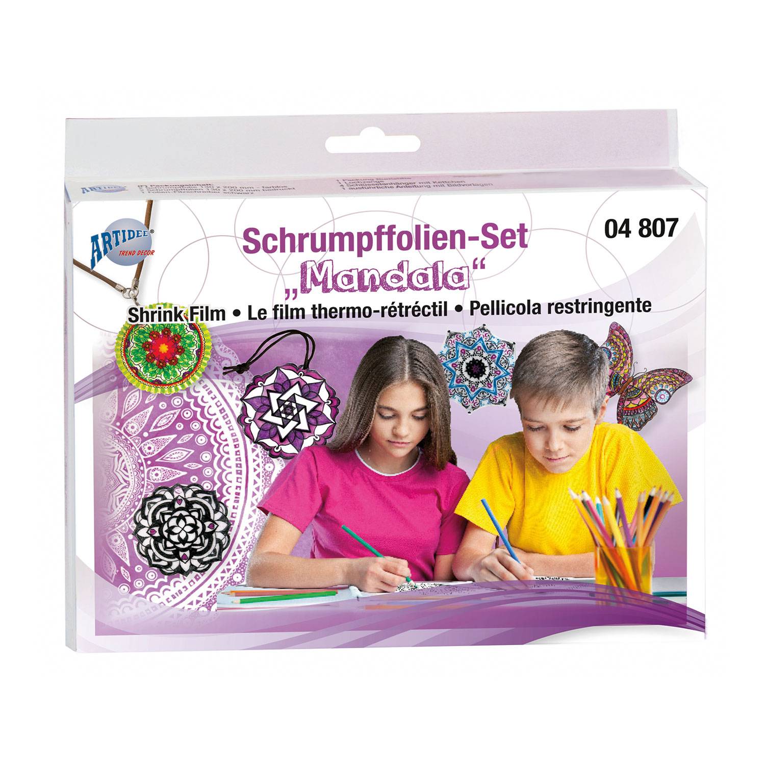 SELVA Schrumpffolien-Set Mandala