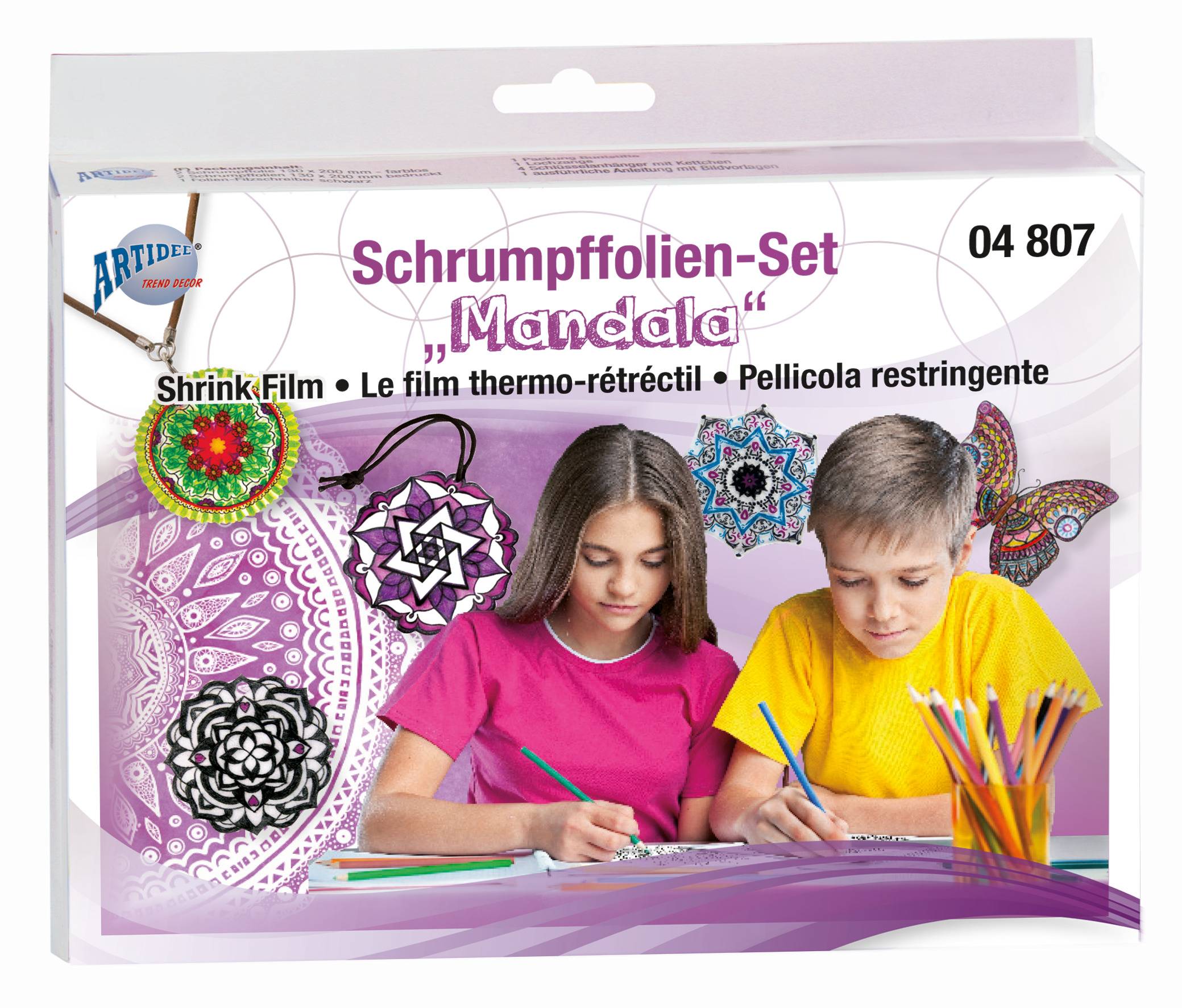 SELVA Schrumpffolien-Set Mandala