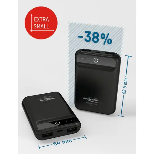 SELVA Ansmann Powerbank 10.8 mini - Preis-/ Leistungssieger! SELVA Ansmann Powerbank 10.8 mini - Preis-/ Leistungssieger!