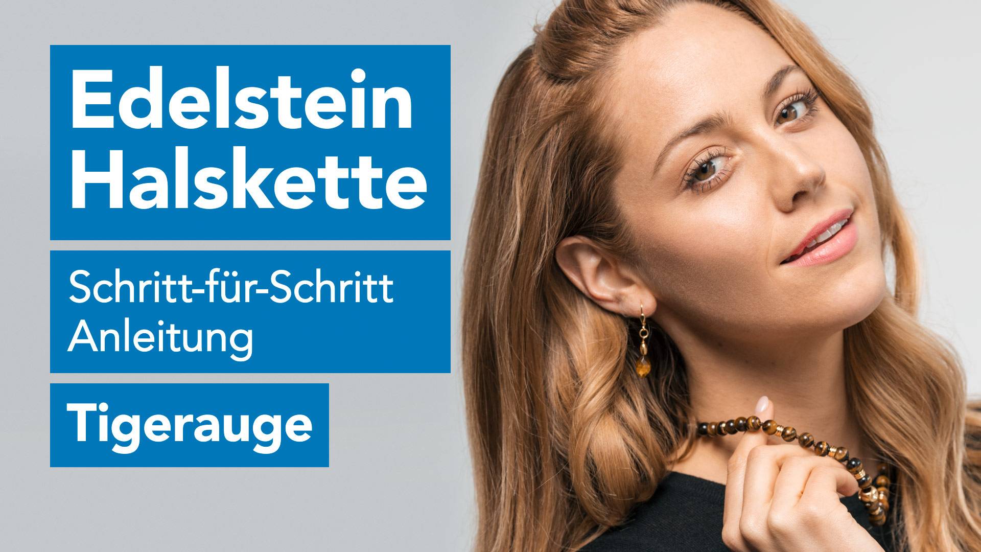 SELVA Schmuckbastelset Tigerauge