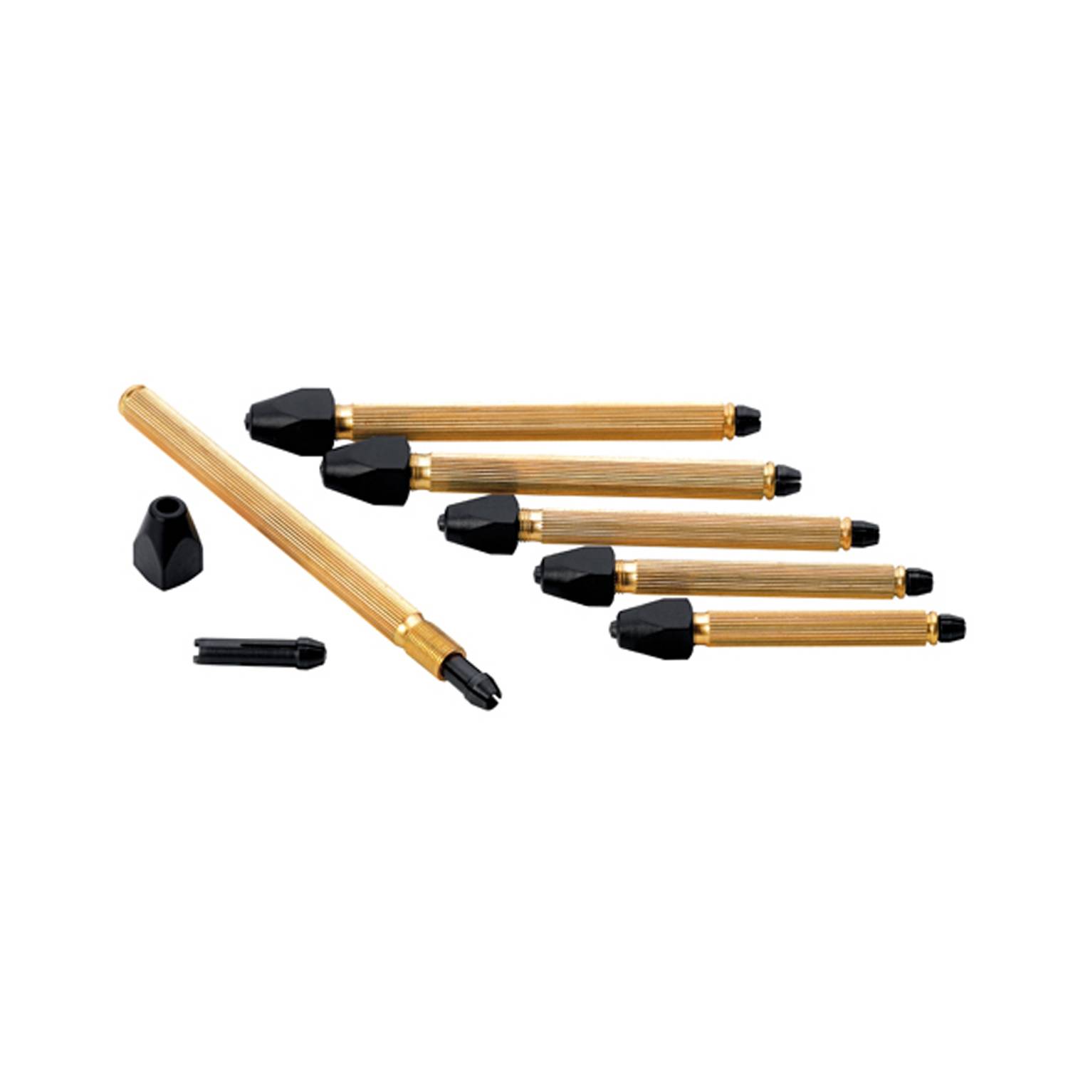 SELVA Stiftenklöbchen-Set, 6 Stck. zum Einspannen feiner Werkstücke, bis 3,5 mm