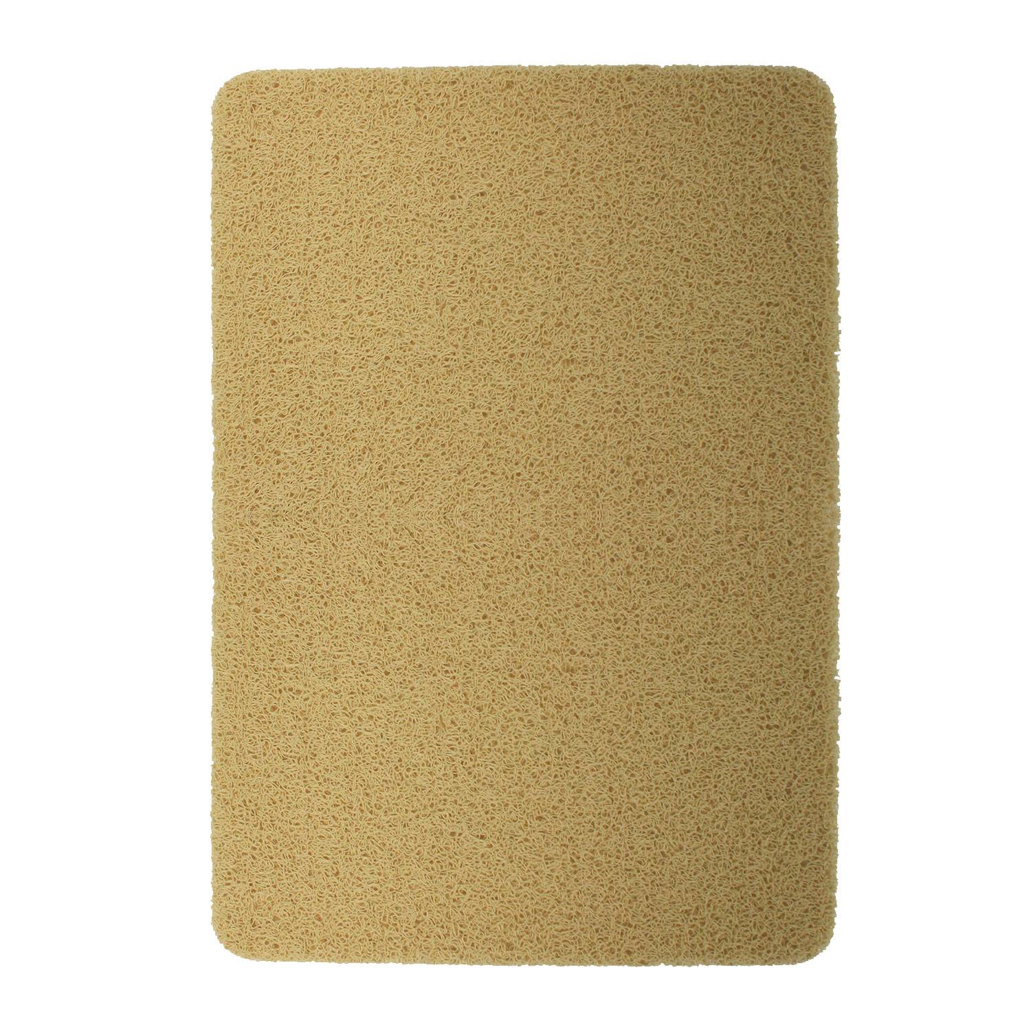 SELVA Sicherheits-Duschmatte, Anti-Rutsch, Beige, 40 x 60 cm