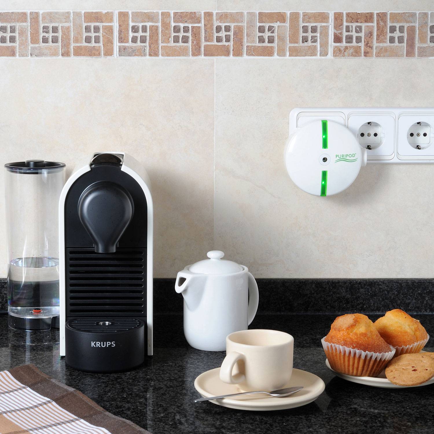 BEST DIRECT Puripod Luftreiniger, Geruchsneutralisierer, für zu Hause, leise