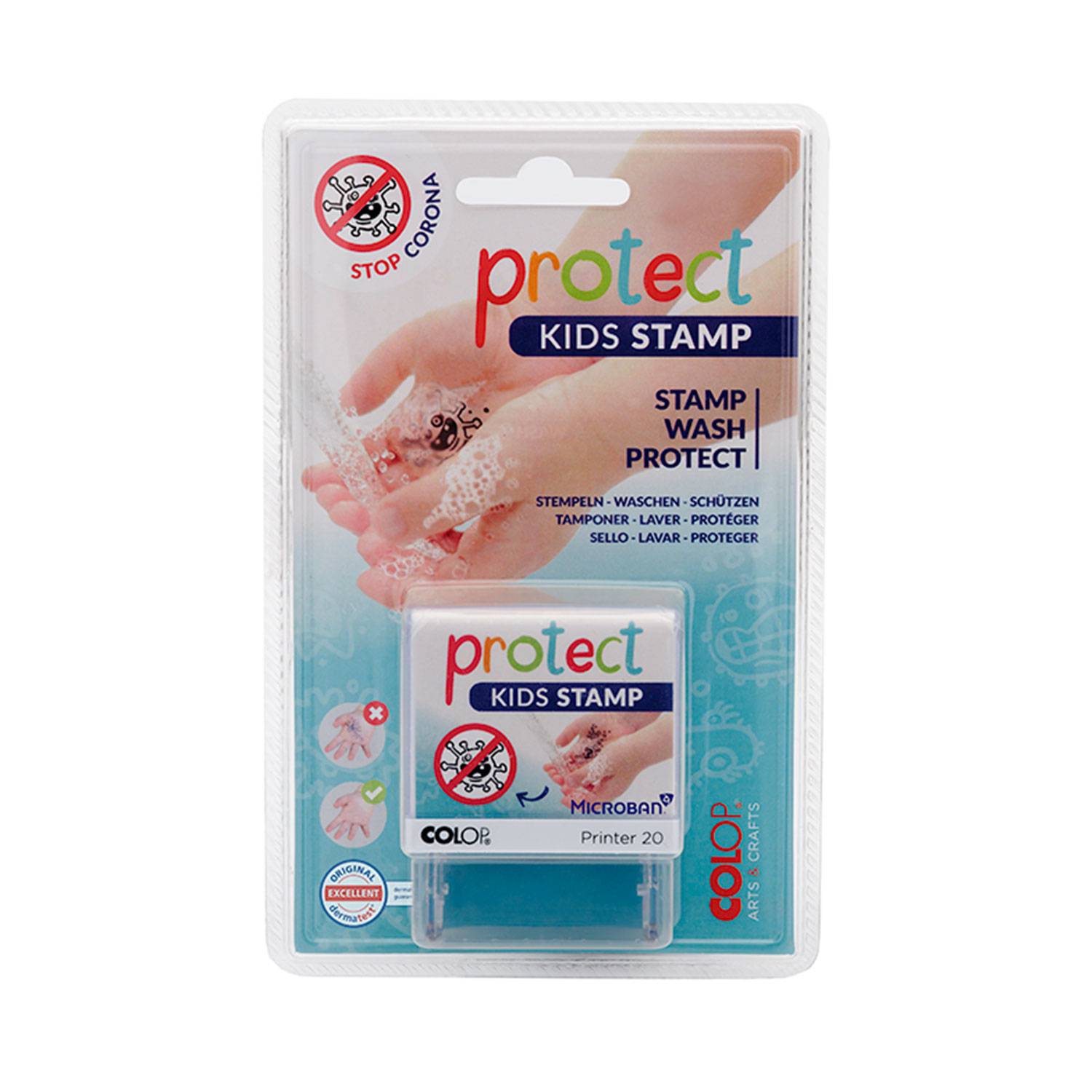 SELVA Protect Stamp - Stempeln - Waschen - Schützen