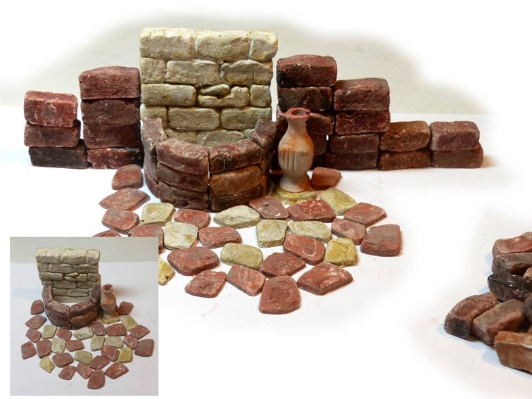 SELVA Krippen-Bausatz Genezareth Brunnen