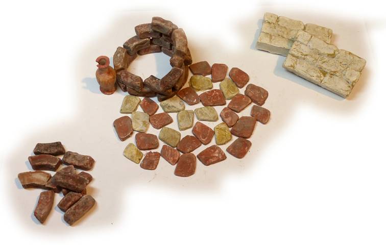 SELVA Krippen-Bausatz Genezareth Brunnen