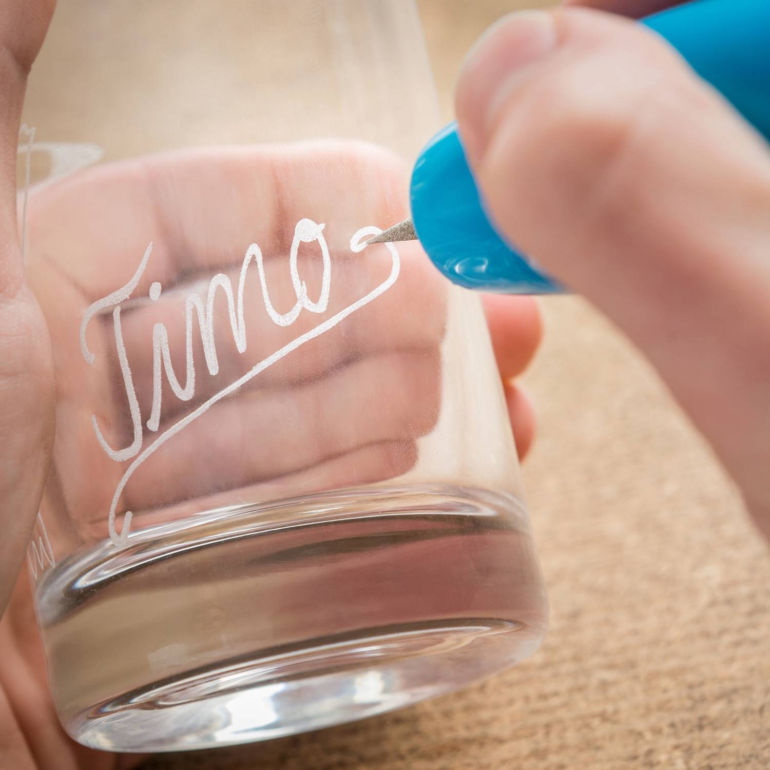 Maximex Gravurstift mit 2 Aufsätzen