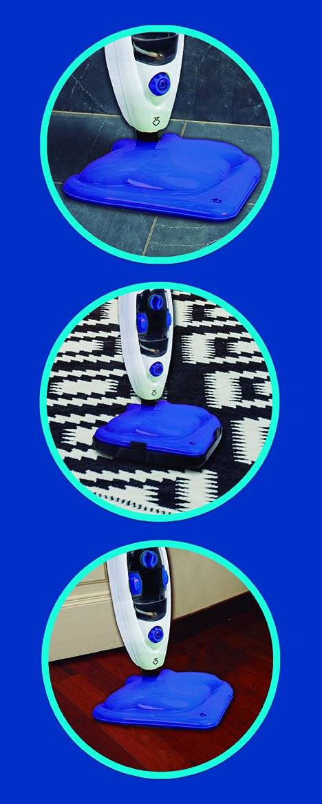 Starlyf Dampfreiniger Steam Mop - reinigt und desinfiziert