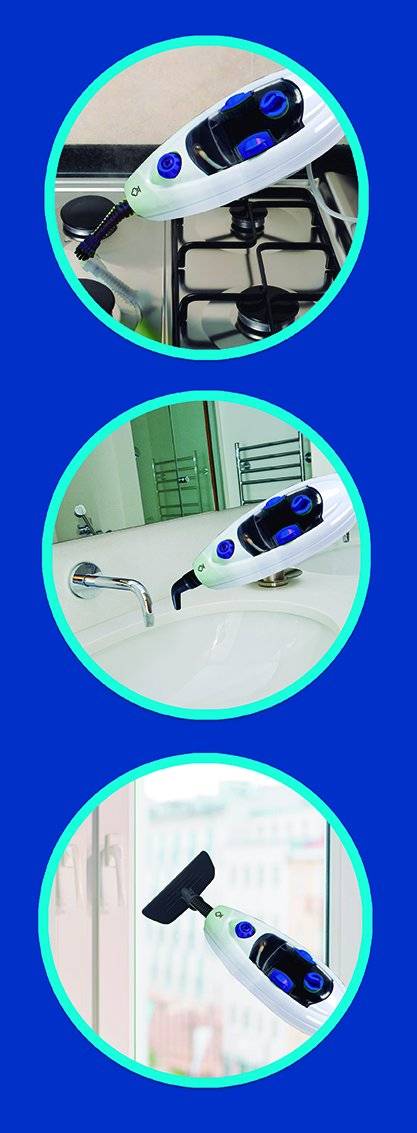 Starlyf Dampfreiniger Steam Mop - reinigt und desinfiziert