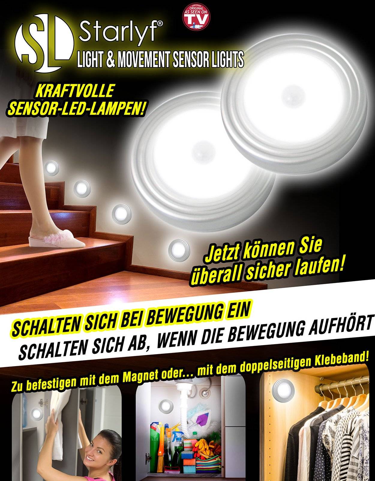 Starlyf Bewegungssensorlampe