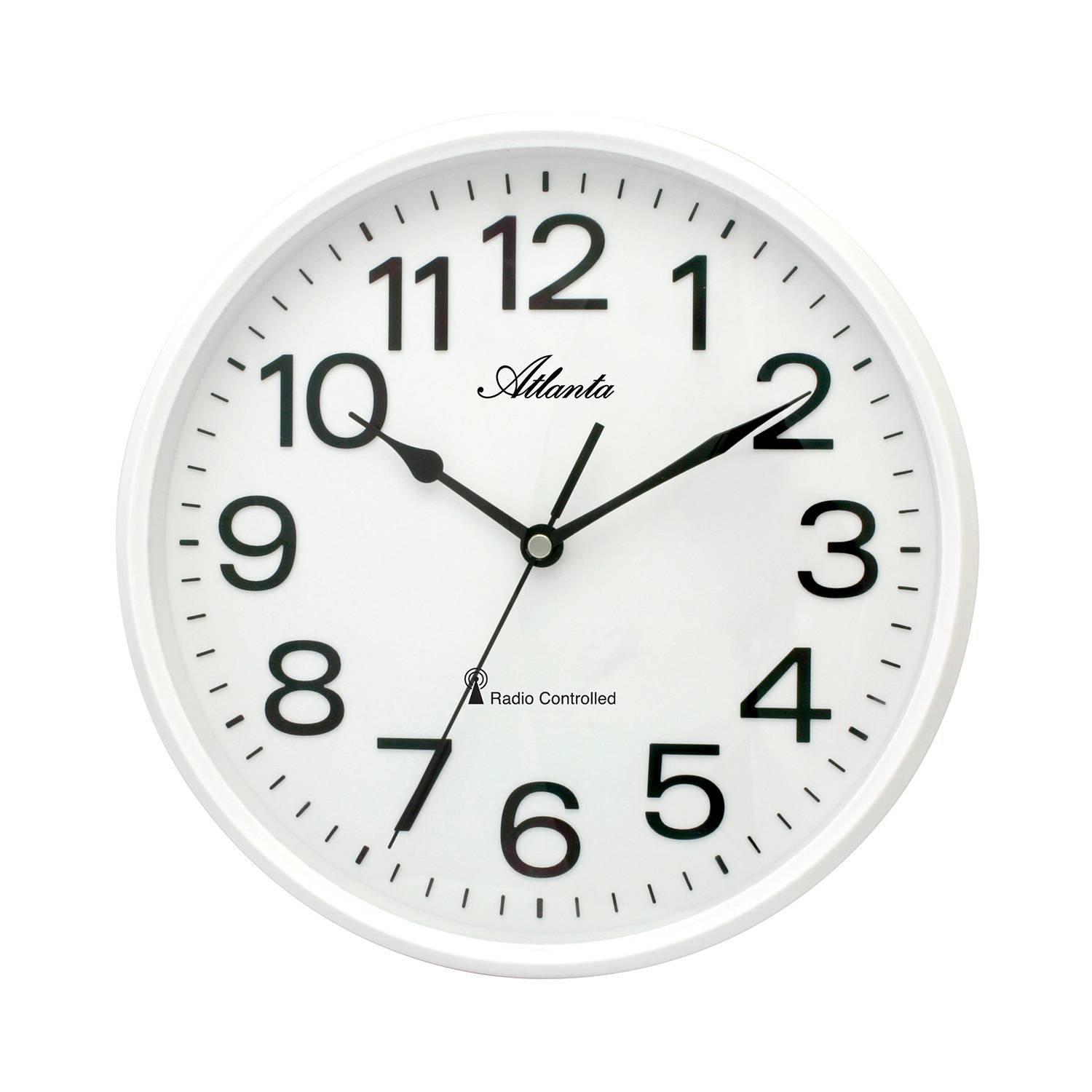 Atlanta Atlanta 4378/0 weiß Funk-Wanduhr