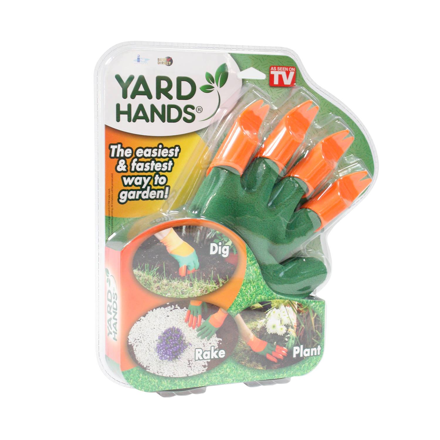 SELVA Gartenhandschuhe mit Krallen