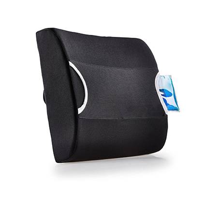 Maximex Rückenstützkissen mit Gelpad mit Kälte-/ Wärmefunktion