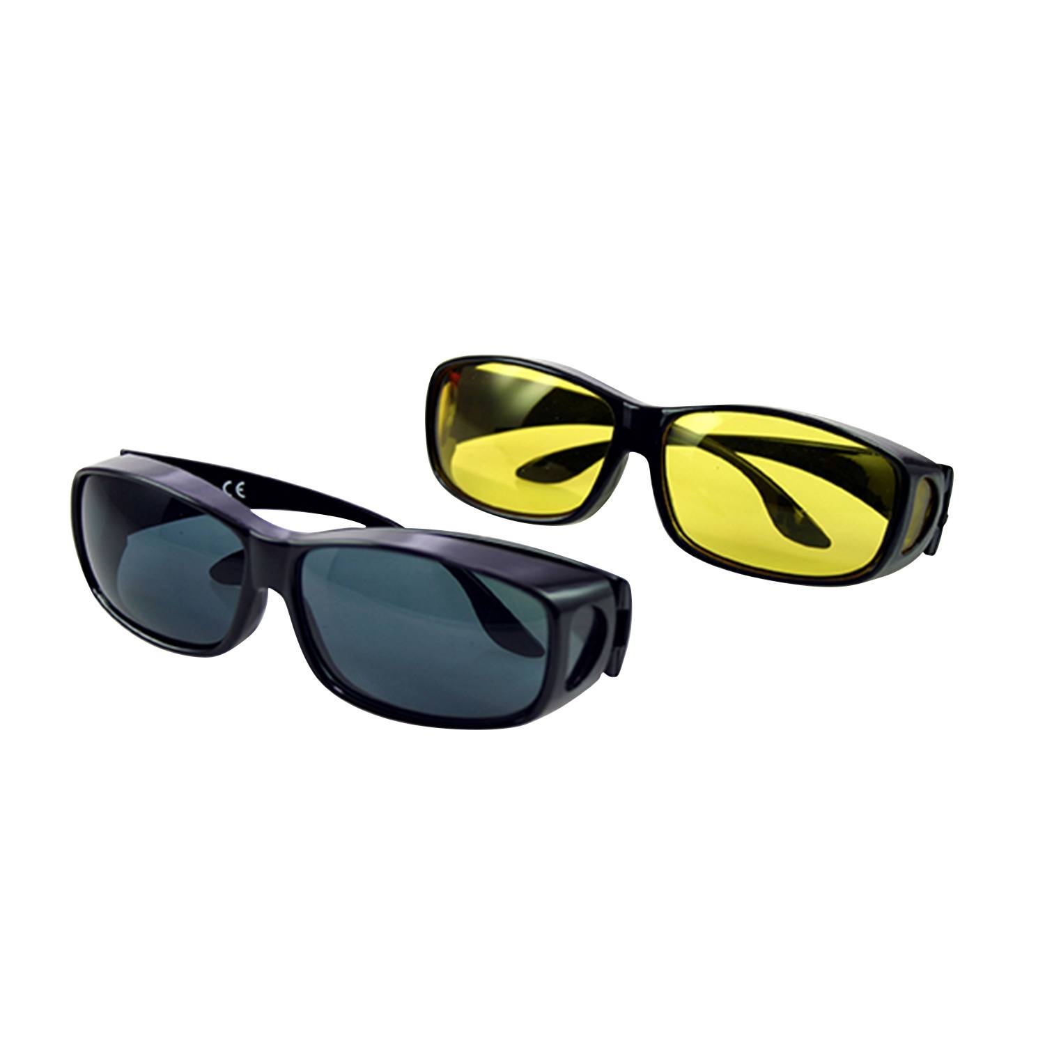 Maximex Tag- und Nacht-Überbrille, 2er-Set