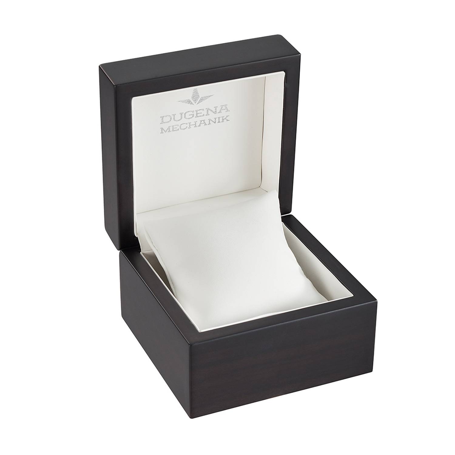 Dugena Herrenuhr 7000361 Festa Bauhaus, Automatik, Edelstahl, Lederarmband