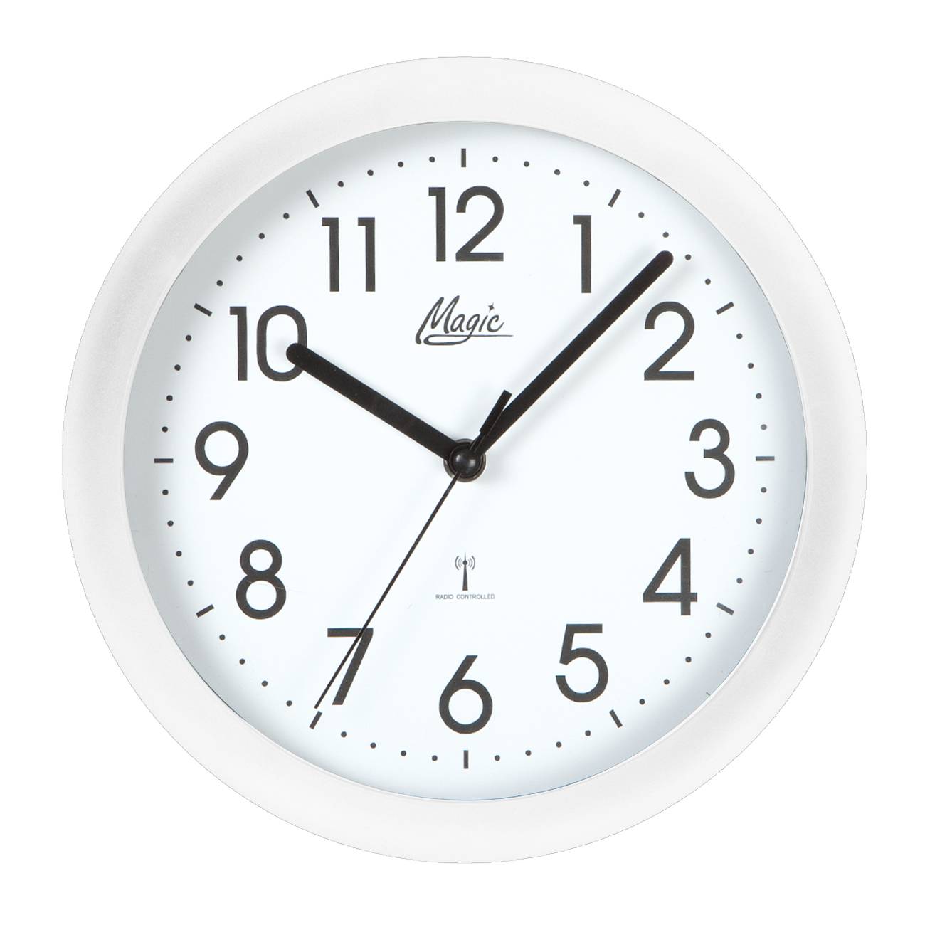 Atlanta Atlanta 4490/0 M Funk-Wanduhr weiss