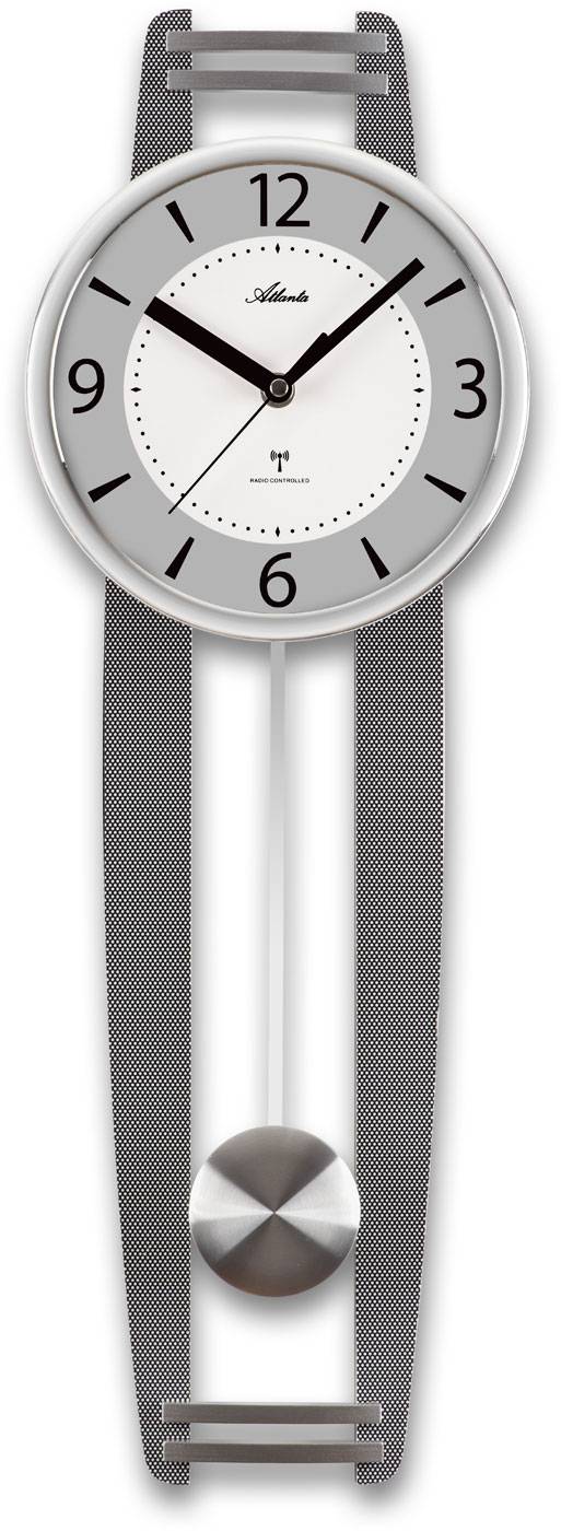 Atlanta Atlanta 5106/19 Pendeluhr Funk silber