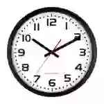 EUROTIME EUROTIME Funk-Wanduhr Ø 40cm, Edelstahl EUROTIME EUROTIME Funk-Wanduhr Ø 40cm, Edelstahl