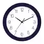 EUROTIME Funk-Wanduhr indigo-blau EUROTIME Funk-Wanduhr indigo-blau