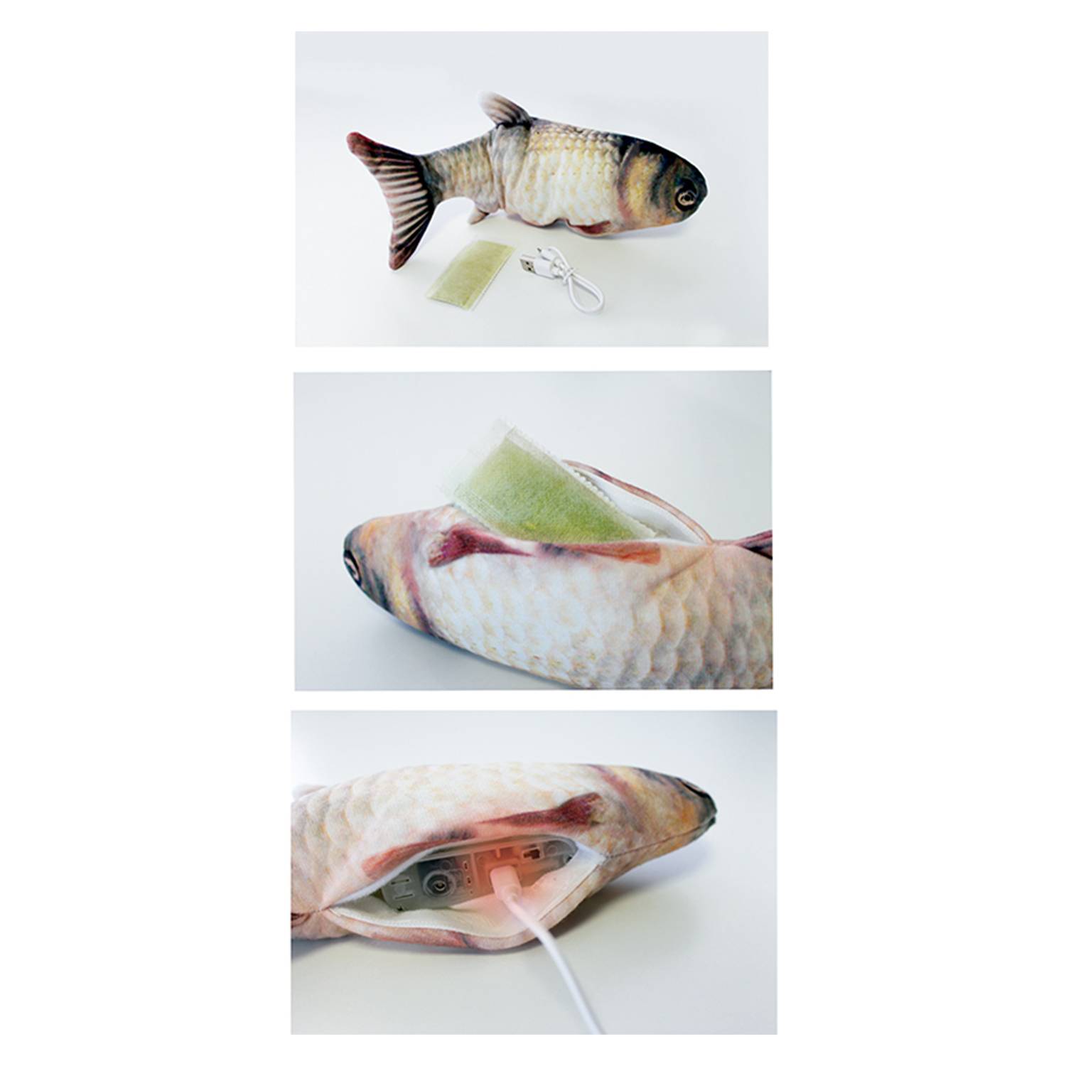 SELVA Katzenspielzeug Magic Fish