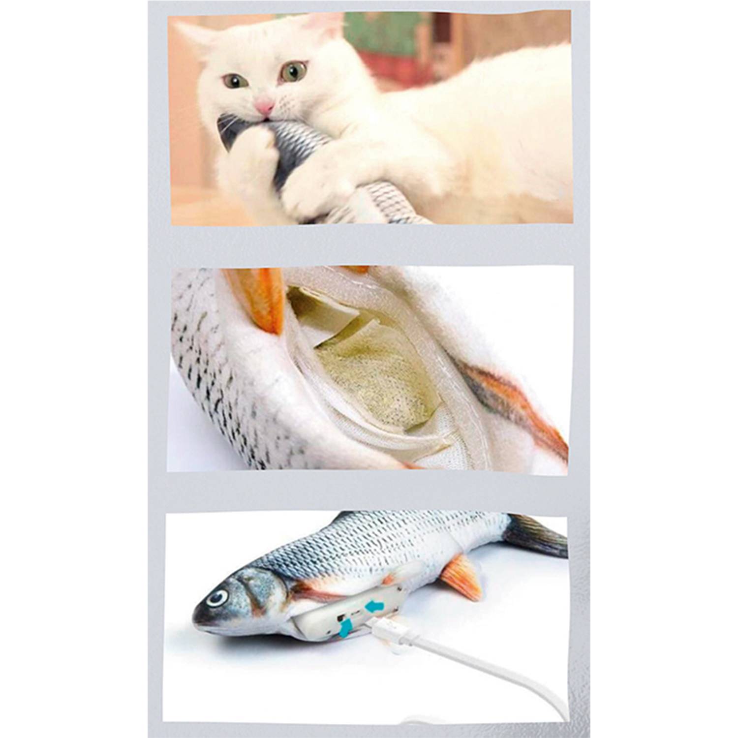 SELVA Katzenspielzeug Magic Fish