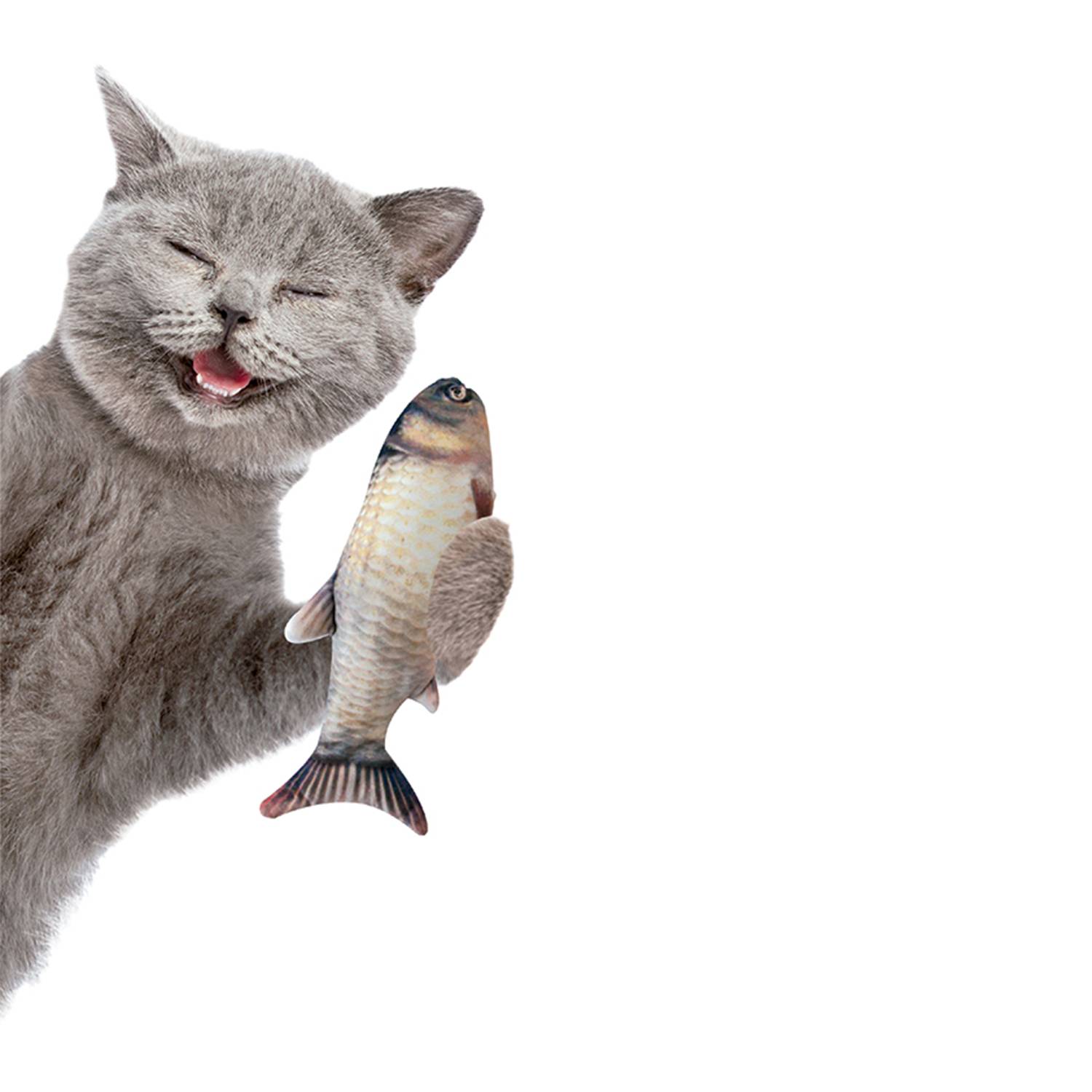 SELVA Katzenspielzeug Magic Fish