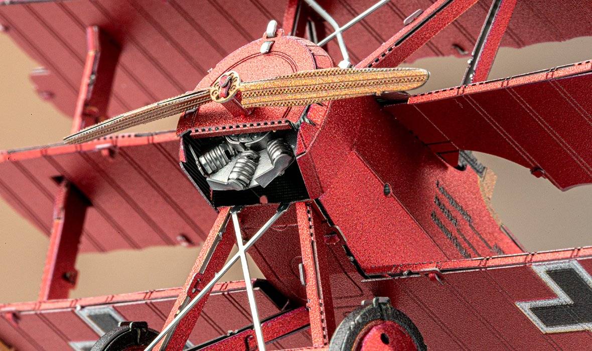Metal Earth 3D-Bausatz Roter Baron
