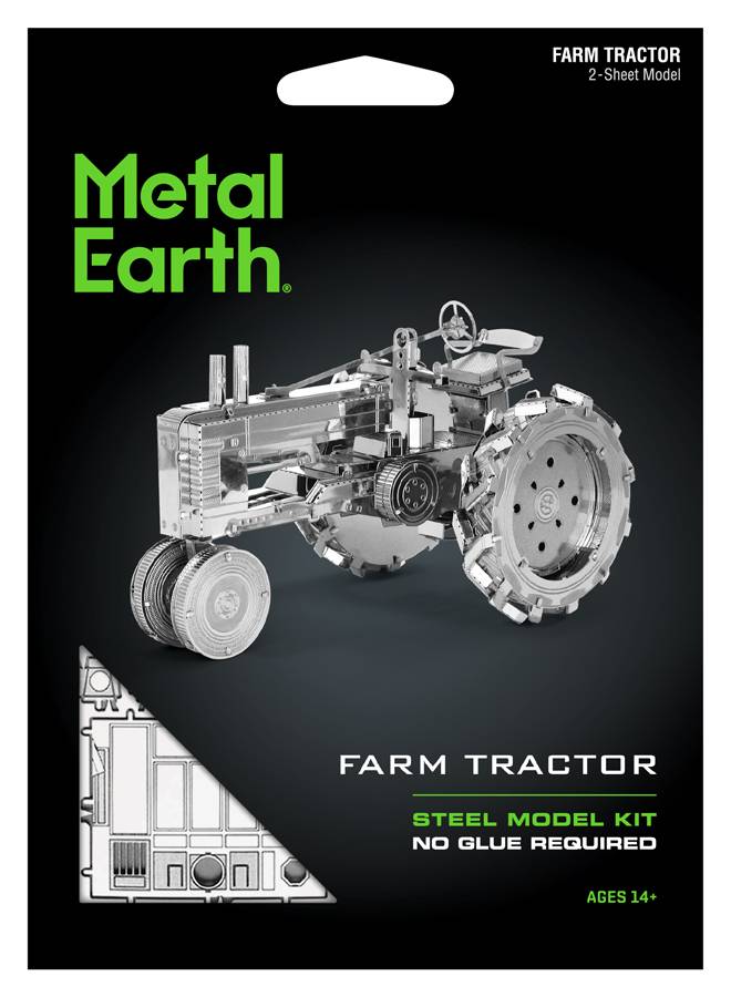 Metal Earth 3D-Bausatz John Deere Model B Tractor