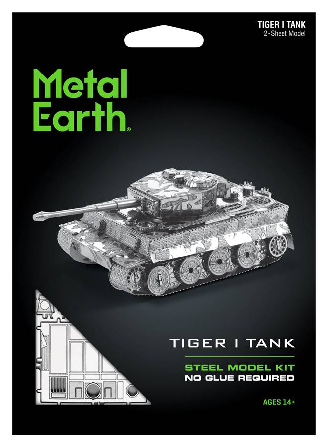 Metal Earth METAL EARTH 3D-Bausatz Tiger I Tank