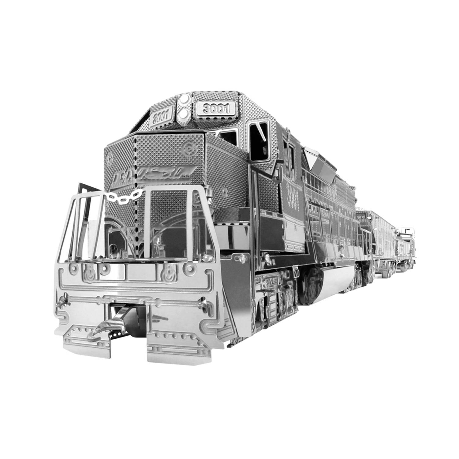 Metal Earth 3D-Bausatz Lokomotive Premiumbox - Geschenkbox