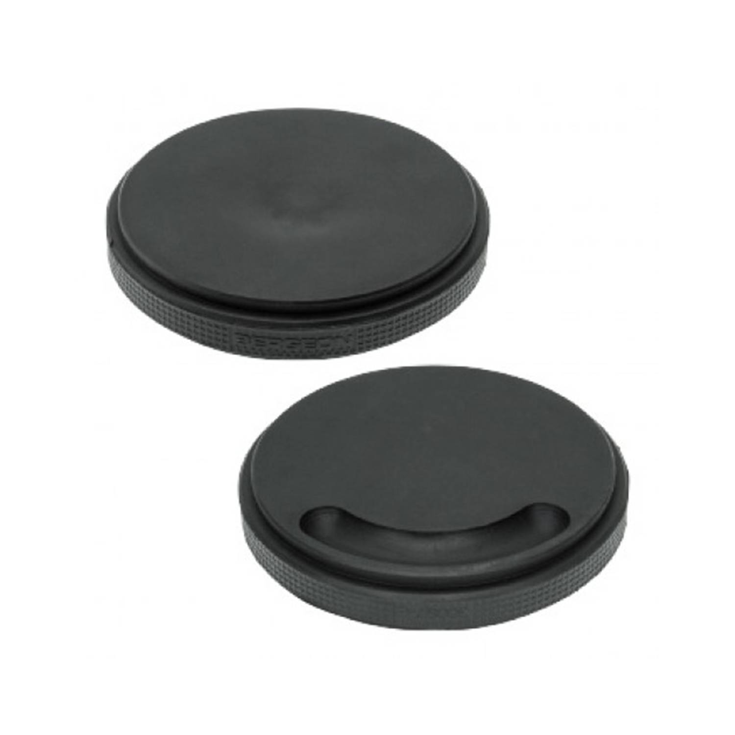 Bergeon Montagekissen 30097-E, Unterlage, Gummi, Schwarz, wendbar, 88 mm