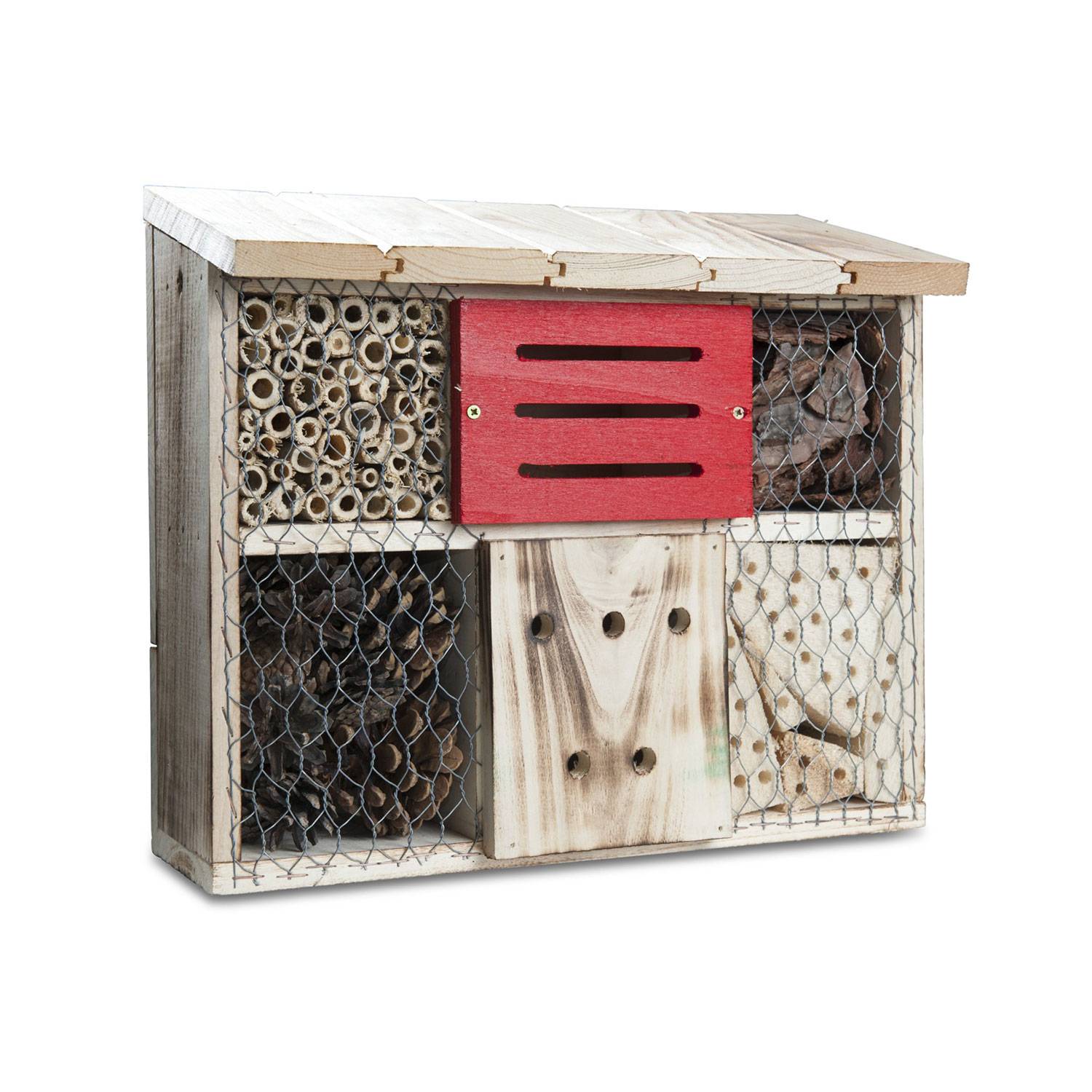 WINDHAGER Insektenhotel - Bienenhotel - Nisthilfe für nützliche Insekten