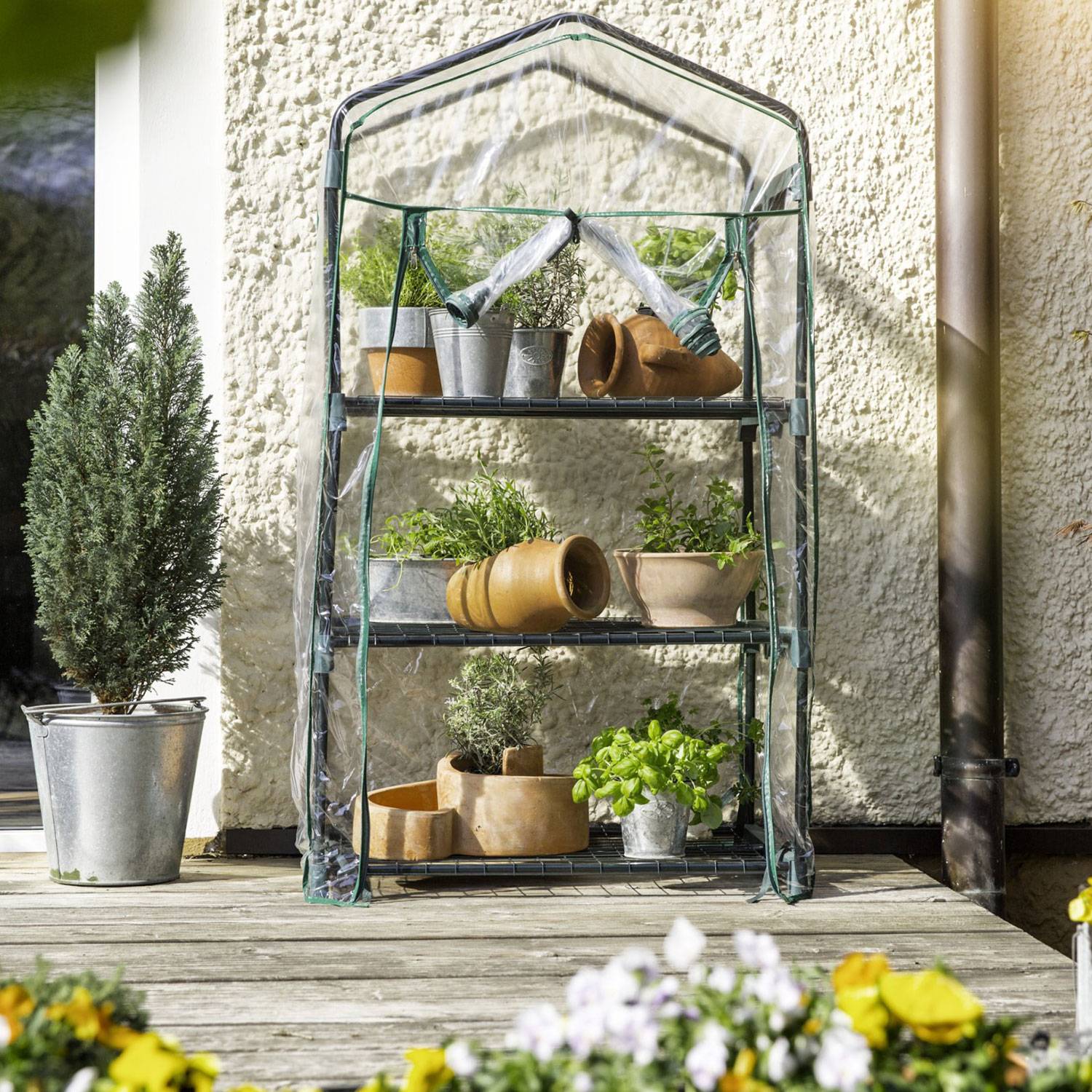 WINDHAGER Balkongewächshaus