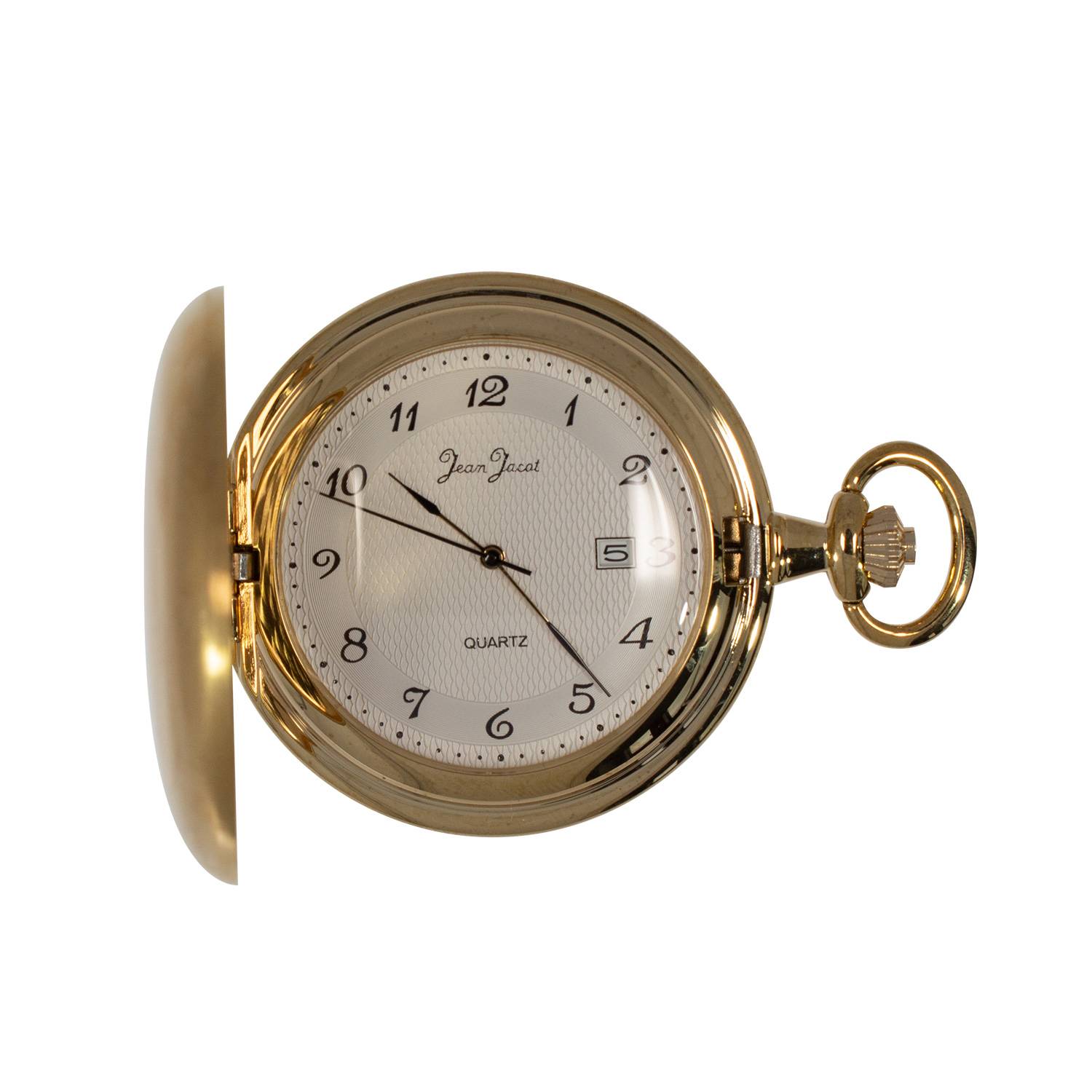 Jean Jacot JEAN JACOT Taschenuhr, Quarz, vergoldet - EXKLUSIVES TOP-ANGEBOT