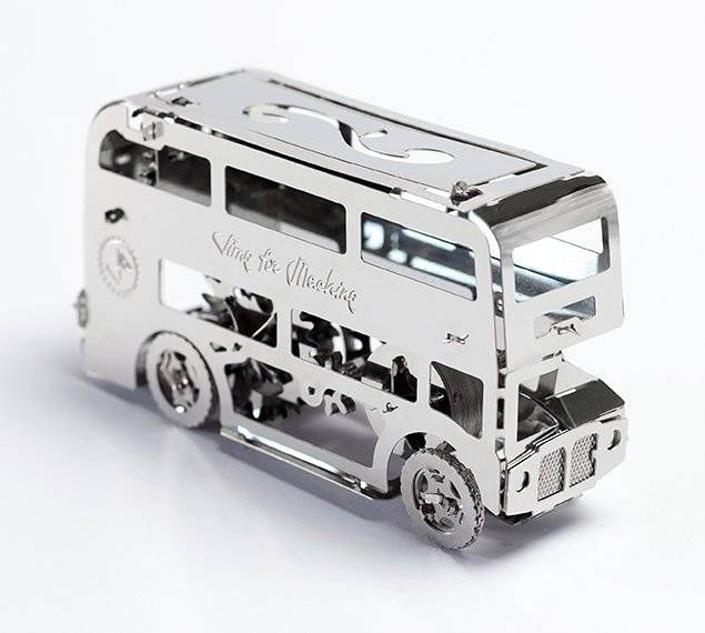 Time for machine TIME FOR MACHINE Funktionsmodell-Bausatz Double Decker (London Bus)