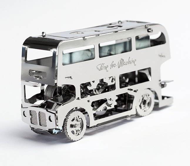 Time for machine TIME FOR MACHINE Funktionsmodell-Bausatz Double Decker (London Bus)
