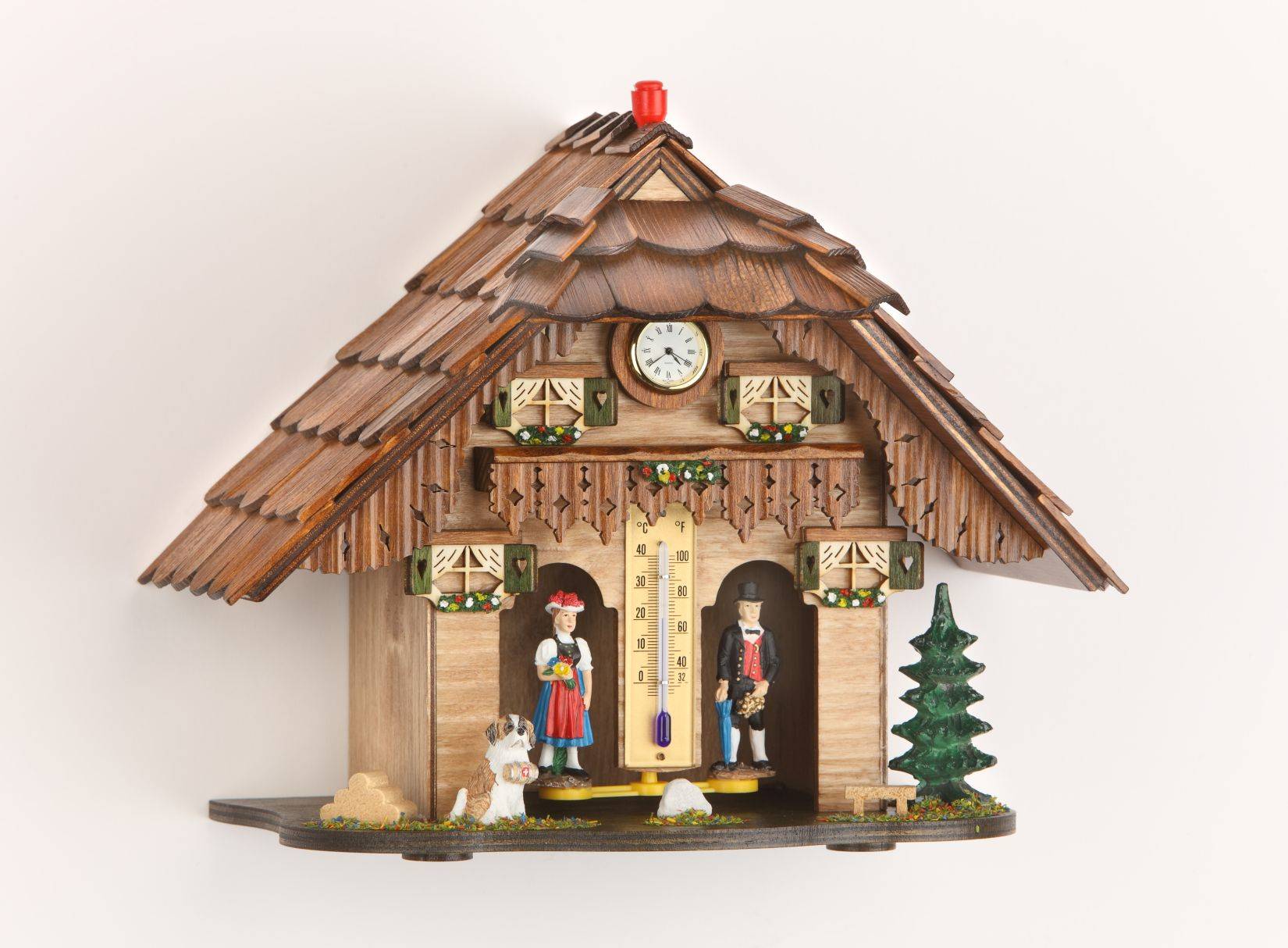 SELVA Wetterhäuschen Immenhof - mit Uhr