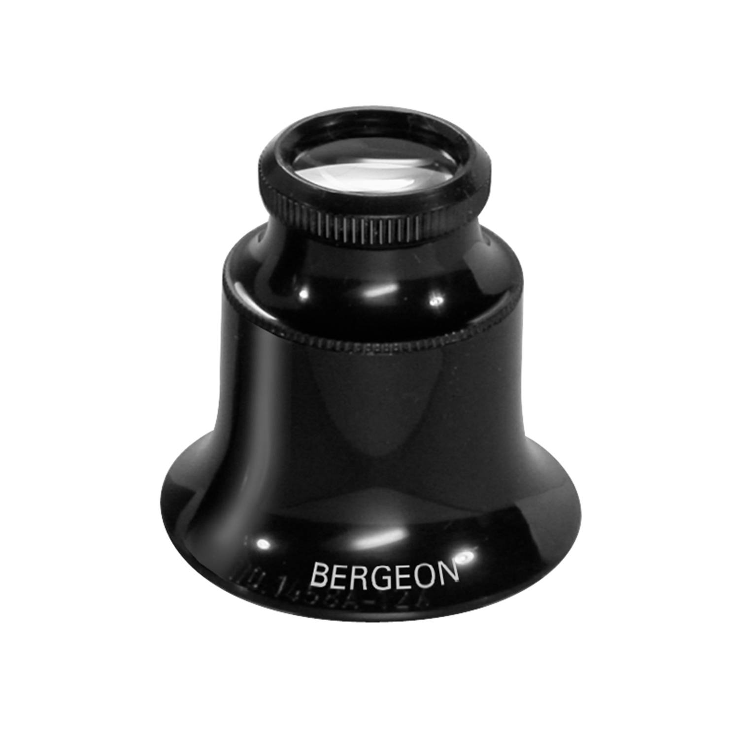 Bergeon 1458-A-12 Uhrmacherlupe, Kontroll-Okular, Vergrößerungshilfe, Triplet-Linse, 12x