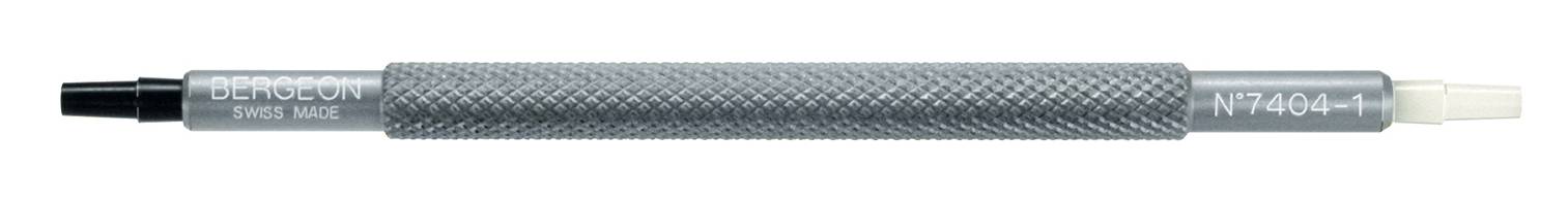 Bergeon Zeigeraufsetzer, Spezialwerkzeug, für die Reparatur von Zeigern, Weiß/Schwarz
