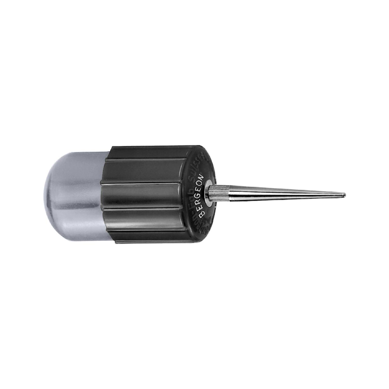 Bergeon 30540 Staubbläser, Zylinderform, zum Reinigen von Zifferblättern, mit Kolben