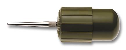 Bergeon 30540 Staubbläser, Zylinderform, zum Reinigen von Zifferblättern, mit Kolben