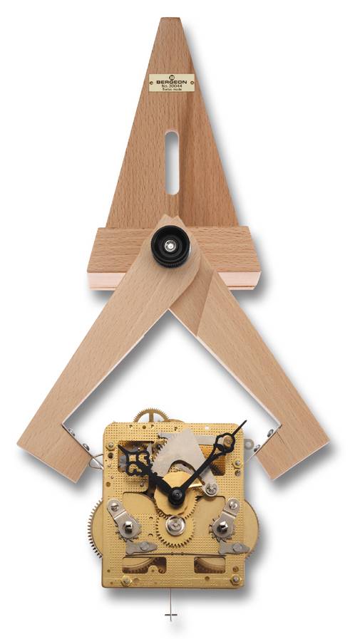 Bergeon 30044 Werkhalter, Wandmodell, für Großuhrwerke, Uhrmacherwerkzeug