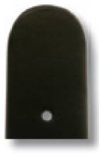 Happel Lederband Merano 10mm schwarz XL