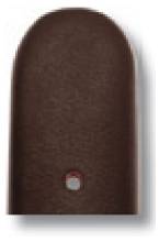 Happel Lederband Merano 20mm mokka glatt
