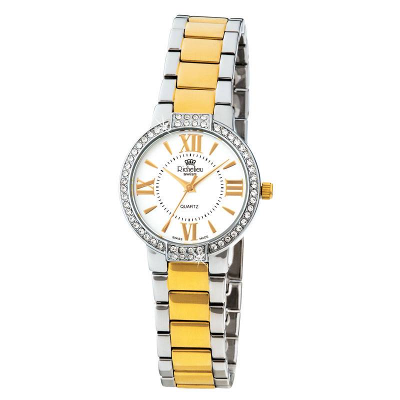 SELVA RICHELIEU SWISS MADE elegante Damen-Quarzarmband
