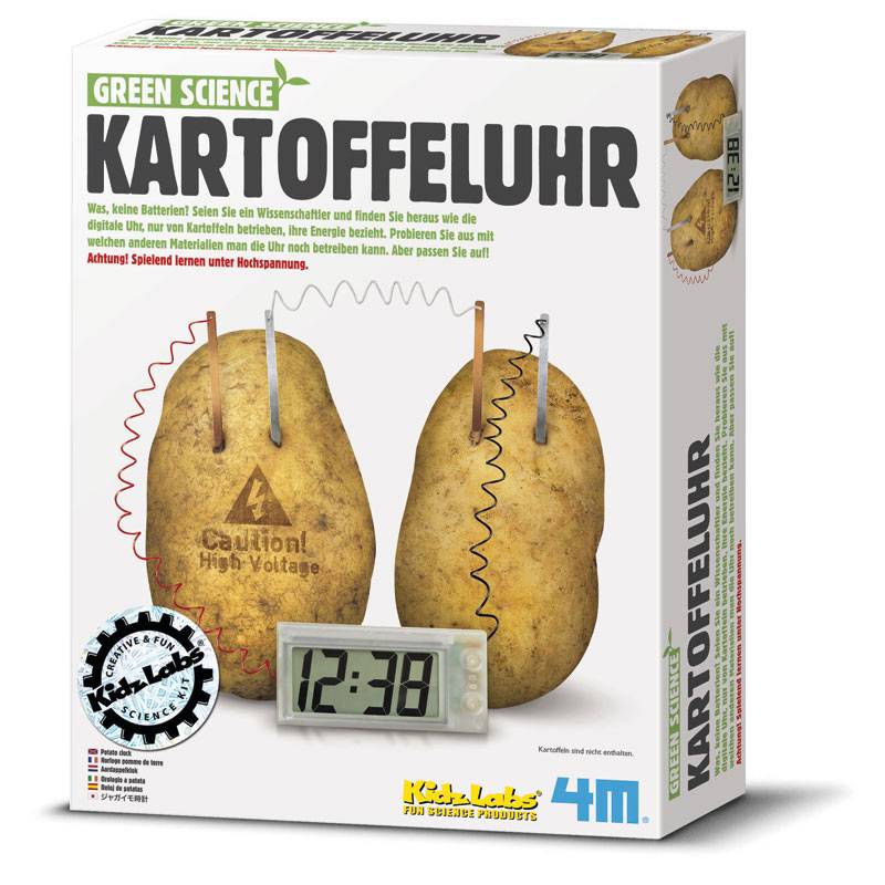KidzLabs Bausatz Kartoffeluhr